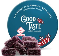 Good Taste - 1000mg Gummies (20pk) - Blackberry Yuzu