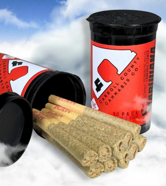 C4 - 0.3g Mini Pre-Roll (10pk) - Bubba Fett (Indica)