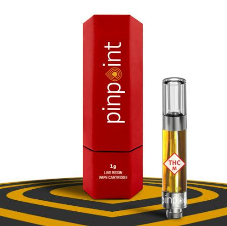 Pinpoint Extracts - 1g Live Resin Cartridge - Z-Face