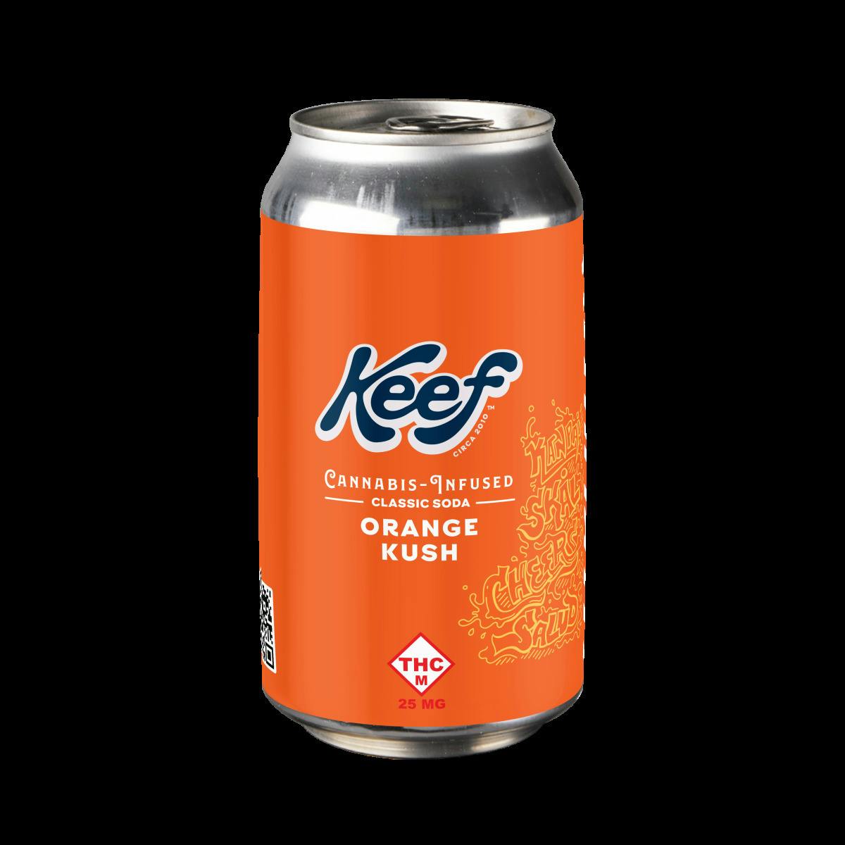 Keef - 25mg Classic Soda - Orange Kush