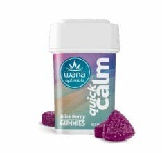 Wana - 10mg Quick Gummies (10pk) - Calm Berry Bliss (Fast-Acting)