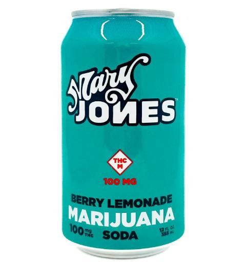 Mary Jones - 100mg Soda - Berry Lemonade