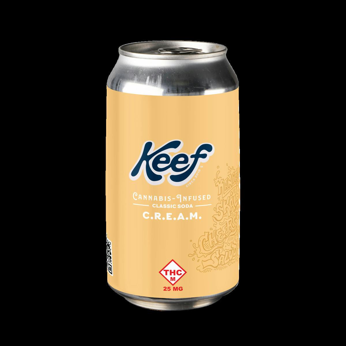 Keef - 25mg Classic Soda - Cream Soda