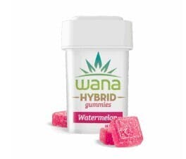 Wana - 100mg Sour Gummies - Hybrid Watermelon