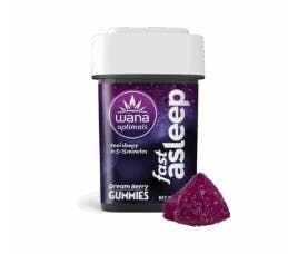 Wana - 20mg Optimals Gummies (10pk) - "Fast Asleep"