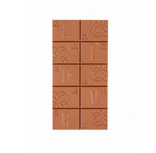 CLOVR - 100mg Chocolate Bar - Salted Almond (Milk Chocolate)
