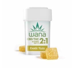 Wana - 2:1 (CBD/THC) Sour Gummies - Exotic Yuzu