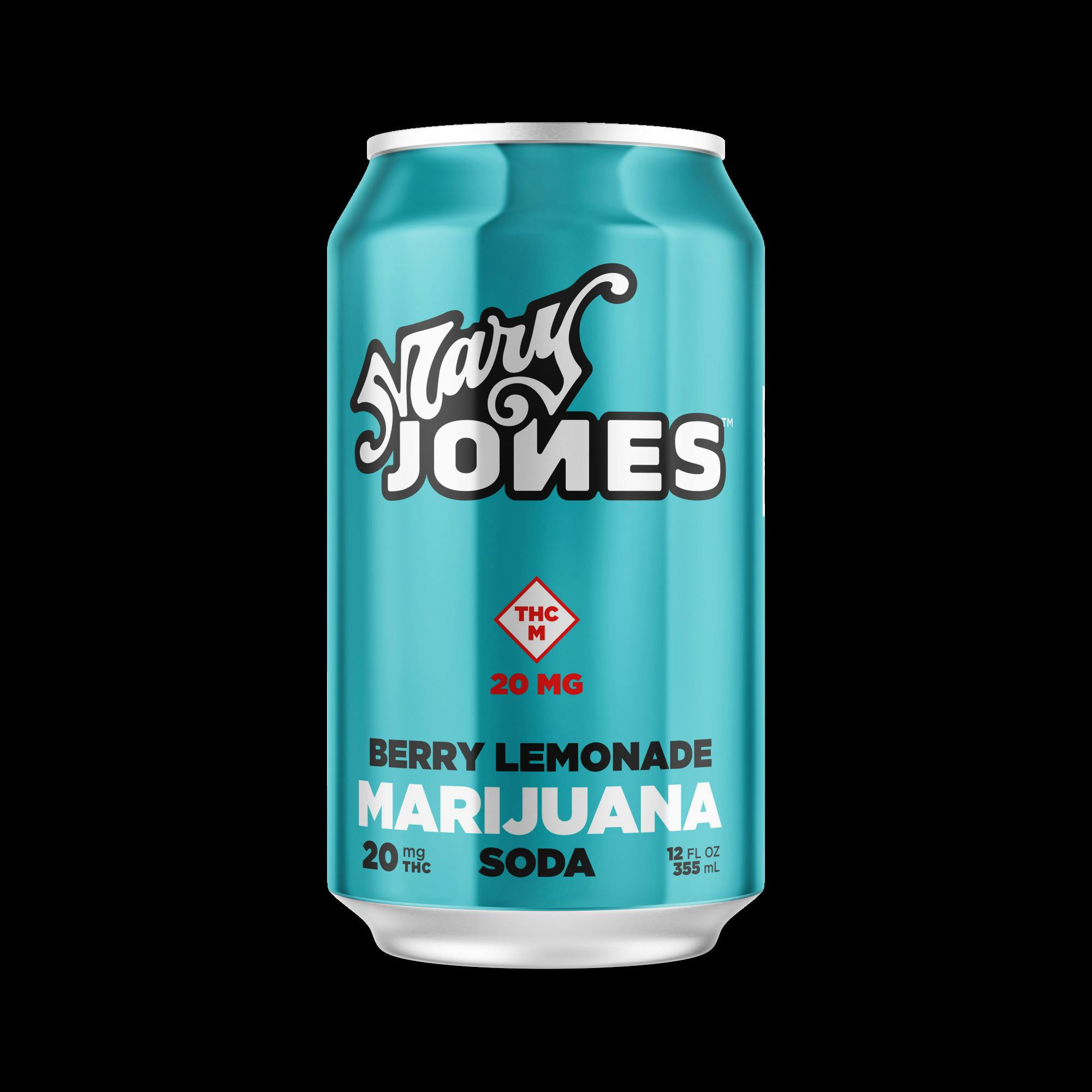 Mary Jones - 20mg Soda - Berry Lemonade