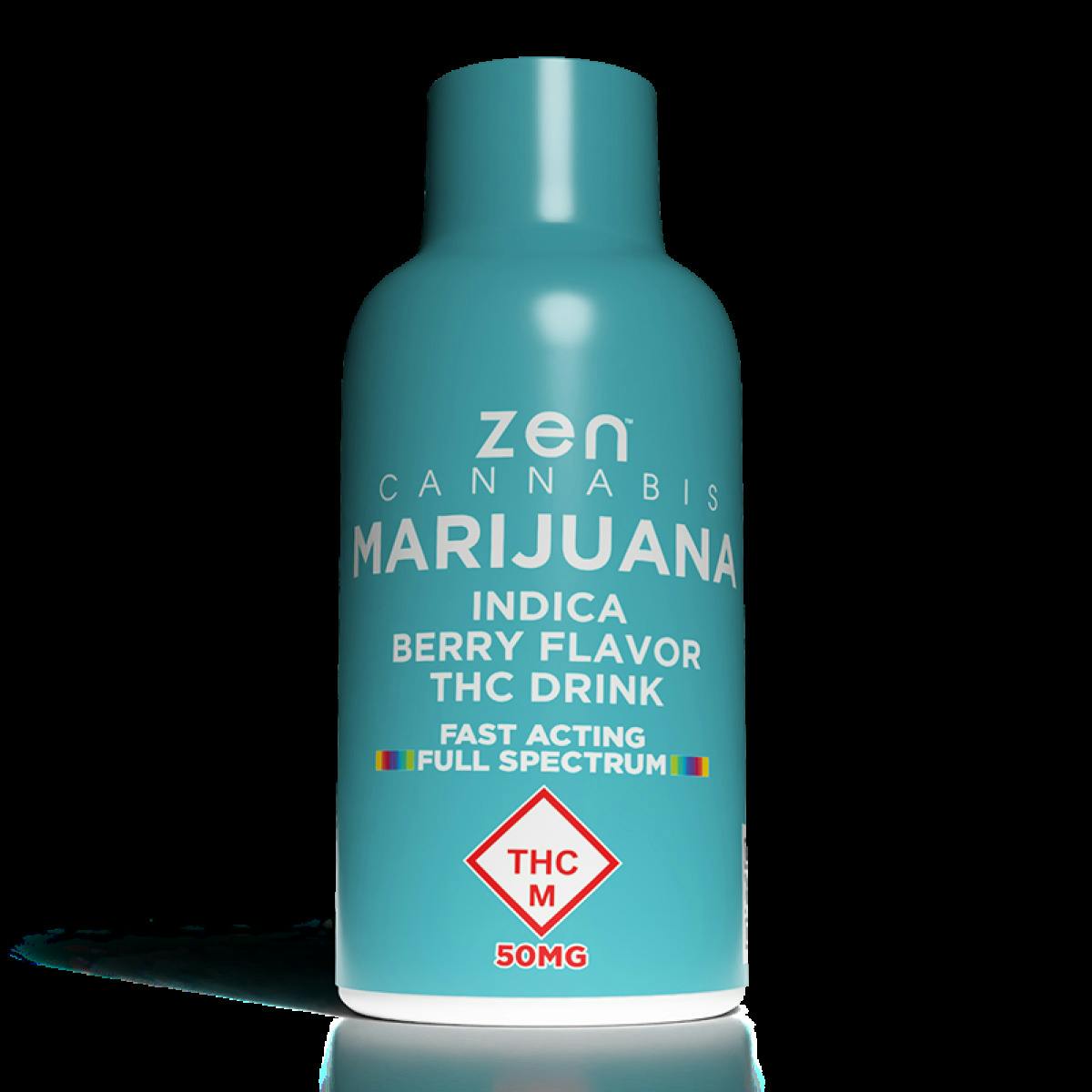 Zen - INDICA Berry Shot - 50mg THC
