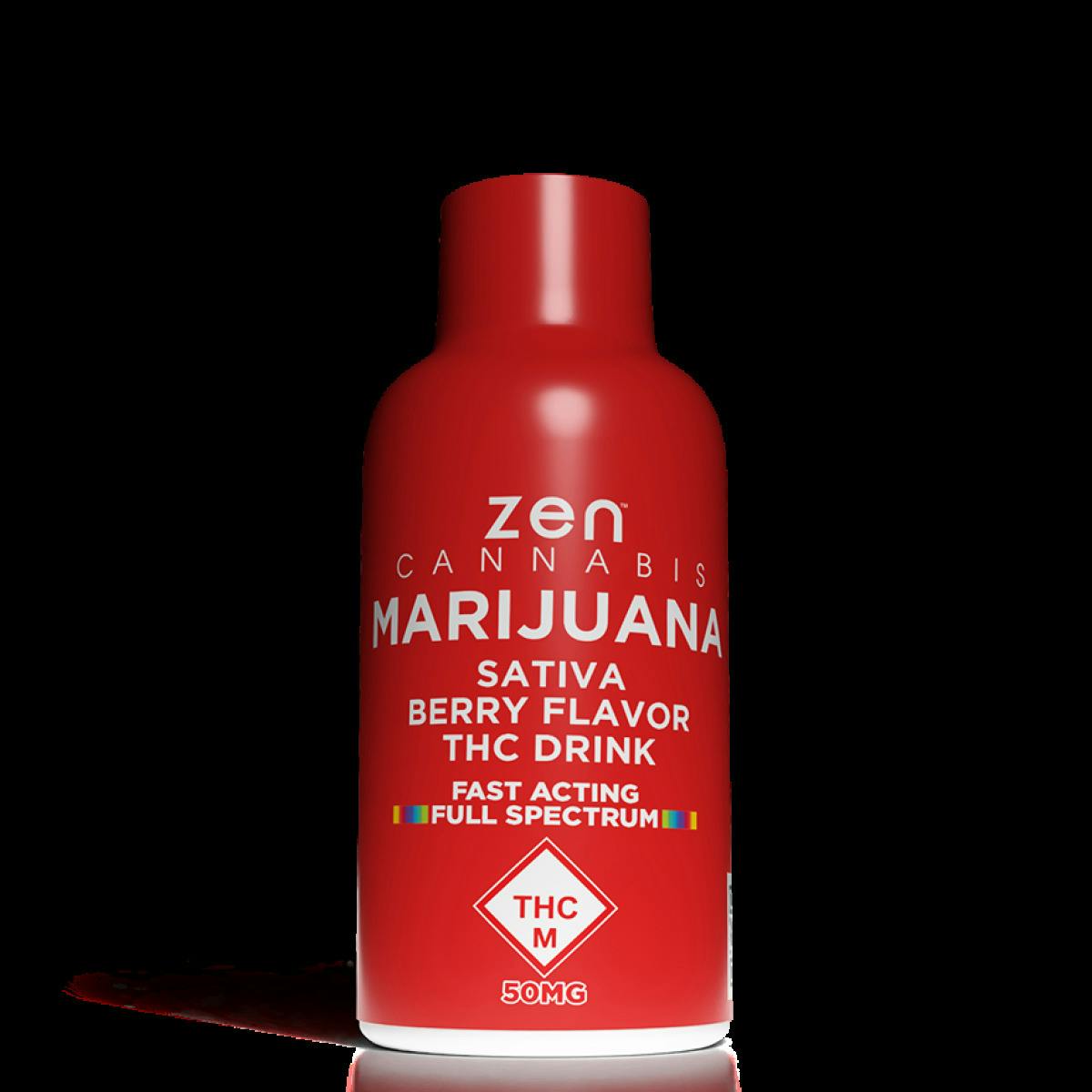 Zen - SATIVA Berry Shot - 50mg THC