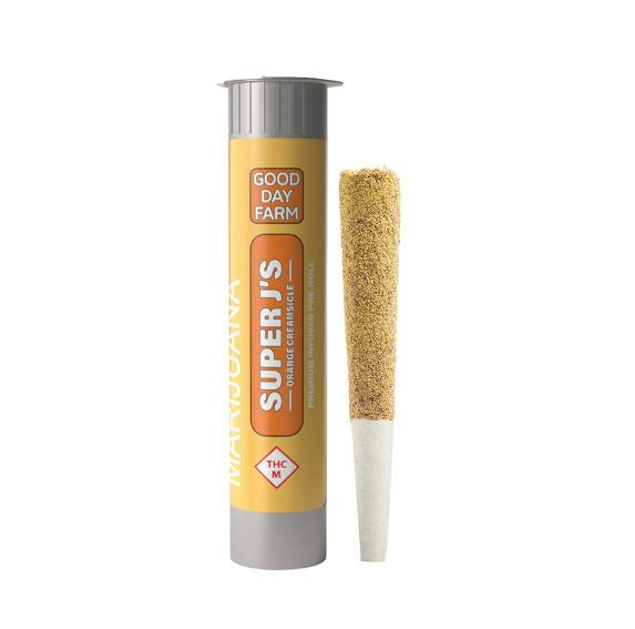 GDF - 1g Infused Pre-Roll - Mango Mintality (Orange Creamsicle Infused)