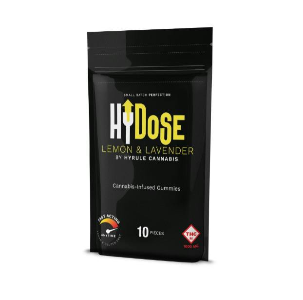 HyDose by HyRule - 1000mg Dividable Gummies (10pk) - Lemon Lavender