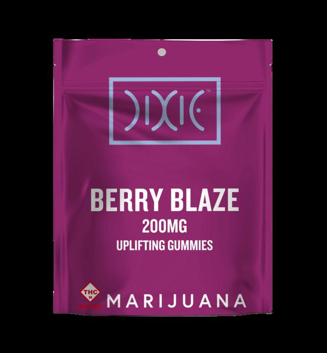 Dixie - SATIVA Berry Blaze Gummies - 200mg (10pk)