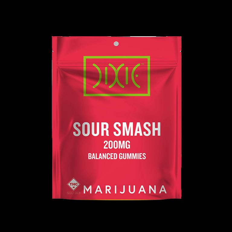 Dixie - HYBRID Sour Smash Gummies - 200mg (10pk)