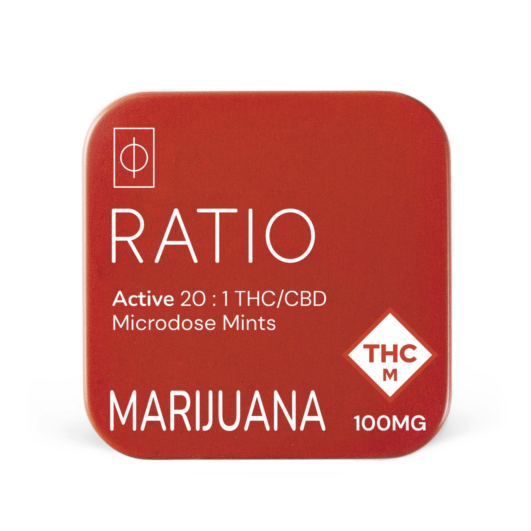 Ratio - Microdose Mints (40pk) - Active (20:1)