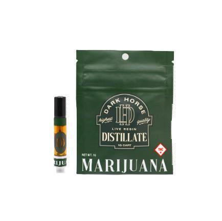 Dark Horse - 1g Cartridge - Hawaiian Haze (Sativa)