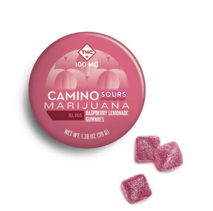 Camino Sours by KIVA - Bliss Raspberry Lemonade Gummies (10pk)