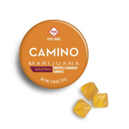 Camino by KIVA - Uplifting Pineapple Habanero Gummies (20pk)
