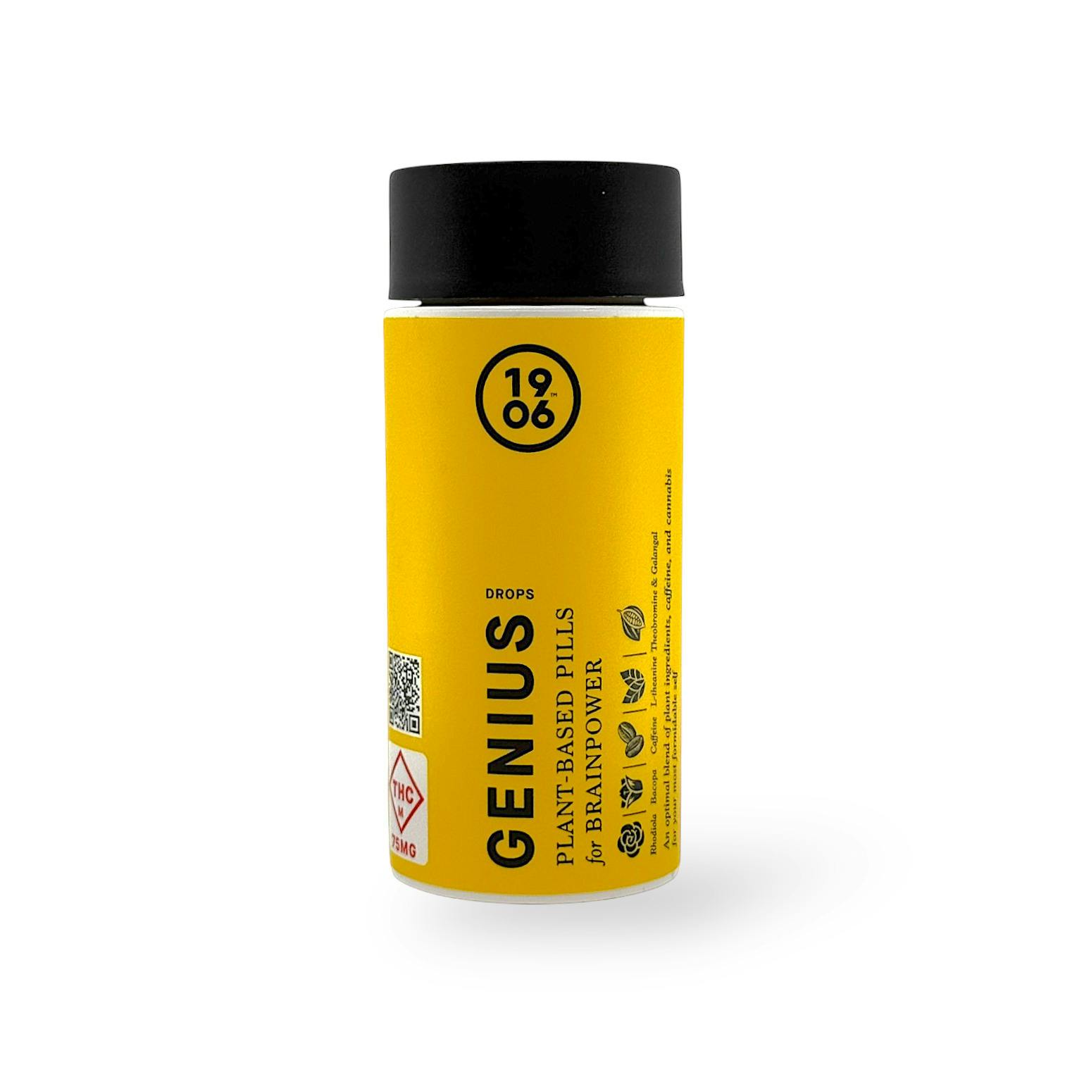 1906 Drops - 1:1:1 Genius Tin (30pk) - 75mg THC/CBD/CBG