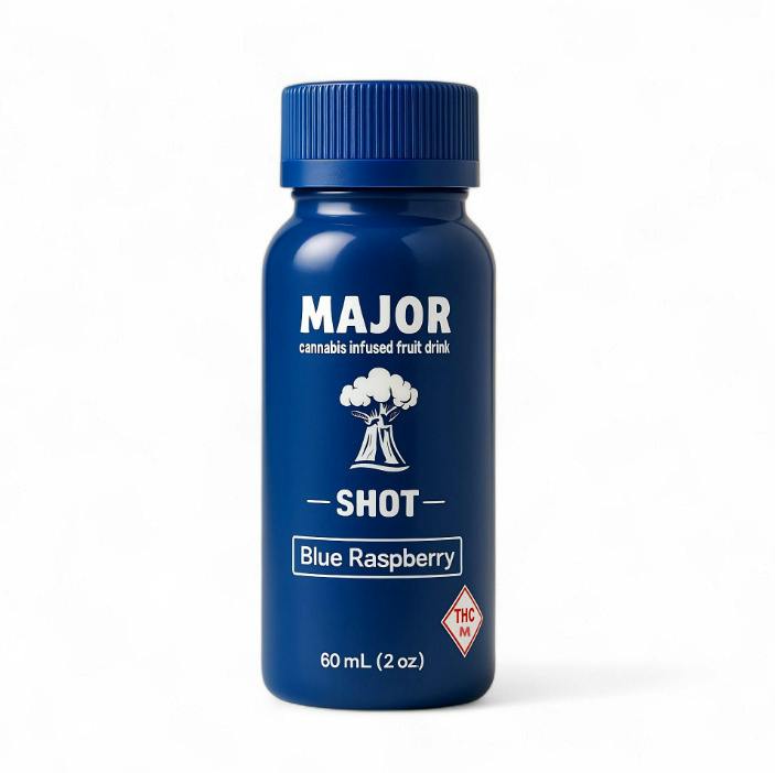 MAJOR - 2oz Fast-Acting Nano Shot - Blue Raspberry