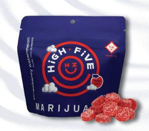 High Five - 100mg Gummies - Strawberry Watermelon (20pk)