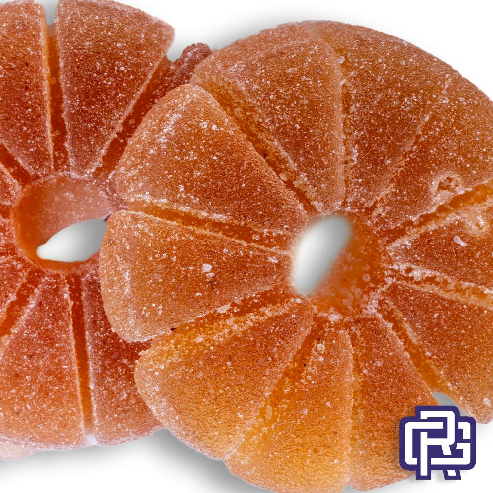Blueberry Fruit Chews: 20pc 100mg (THC) (Live Hash Rosin) - Spinello