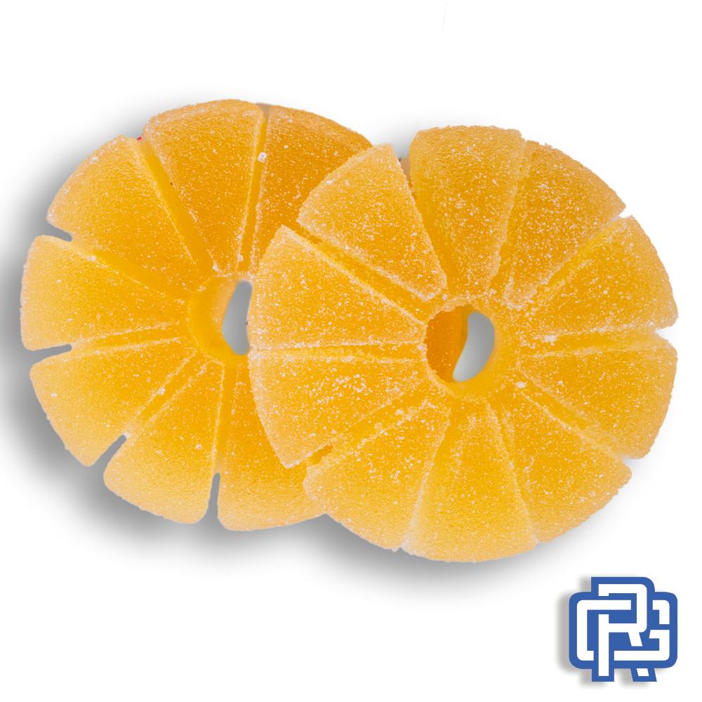 Peach Fruit Chews: 20pc 100mg (THC) (Live Hash Rosin) - Spinello