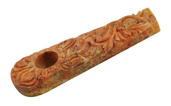 GR6B 3" Designed Marble Stone Pipe