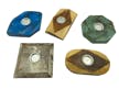 Woodx4 Mixed Styles Wood Incense Holder