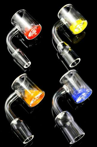 BS784 - 28mm Thermochromic Domeless Quartz Banger Nail | SPS Wholesale