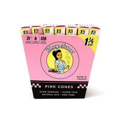 Blazy Susan 1 1/4 Pink Cones