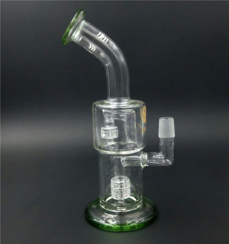2021B58 10: 6B Tire Perc Glass Pipe