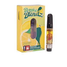 Boujee Blendz: Boujee Blendz Lemon 1g Liquid Diamond Cartridge