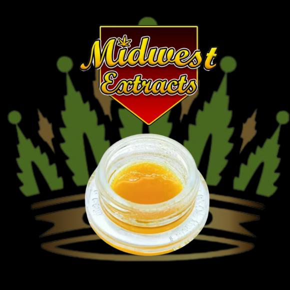 Midwest Extract 1g Rosin - Rainbow Belts