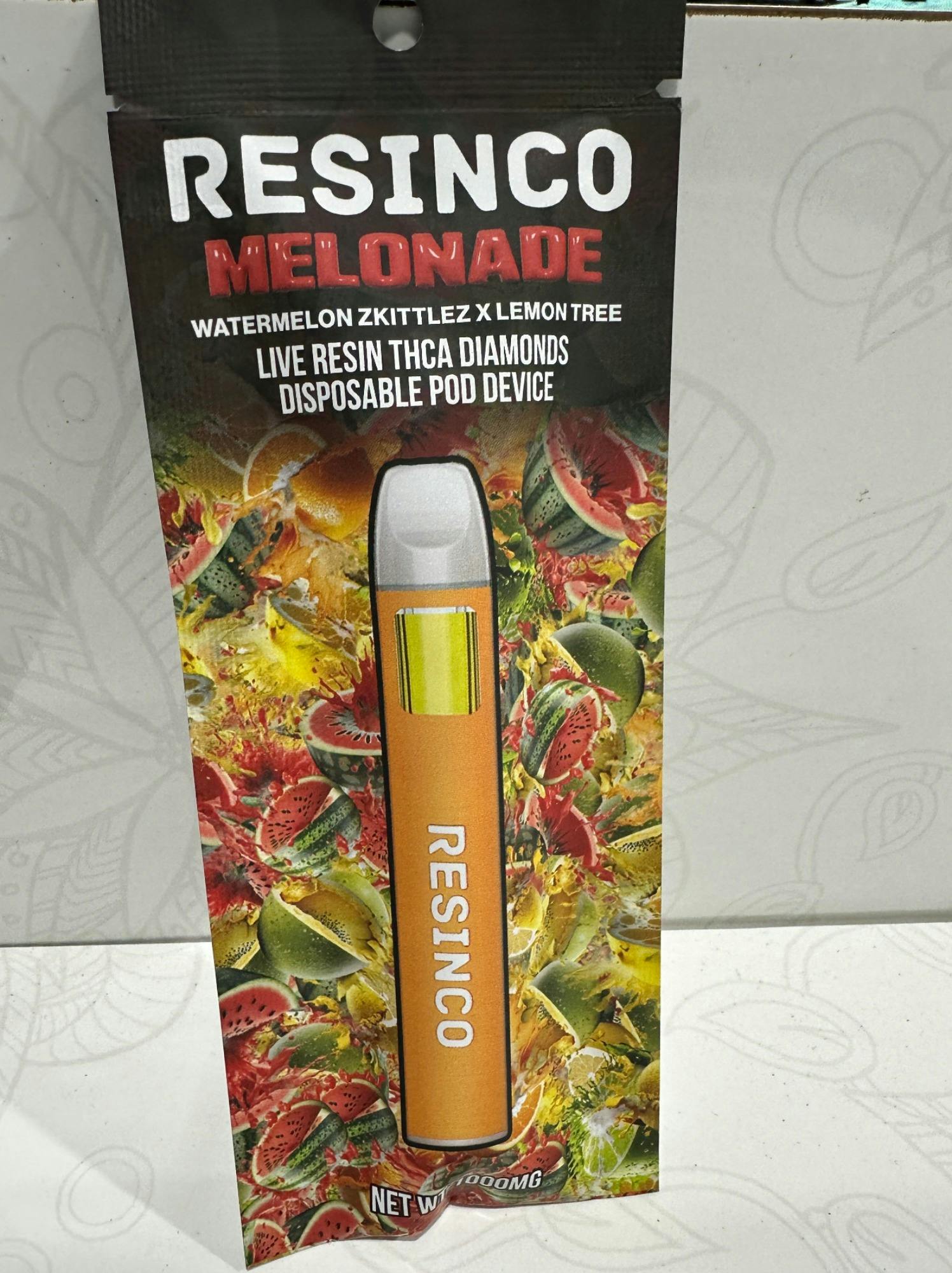 Live Resin Diamond Disposable - Melonade