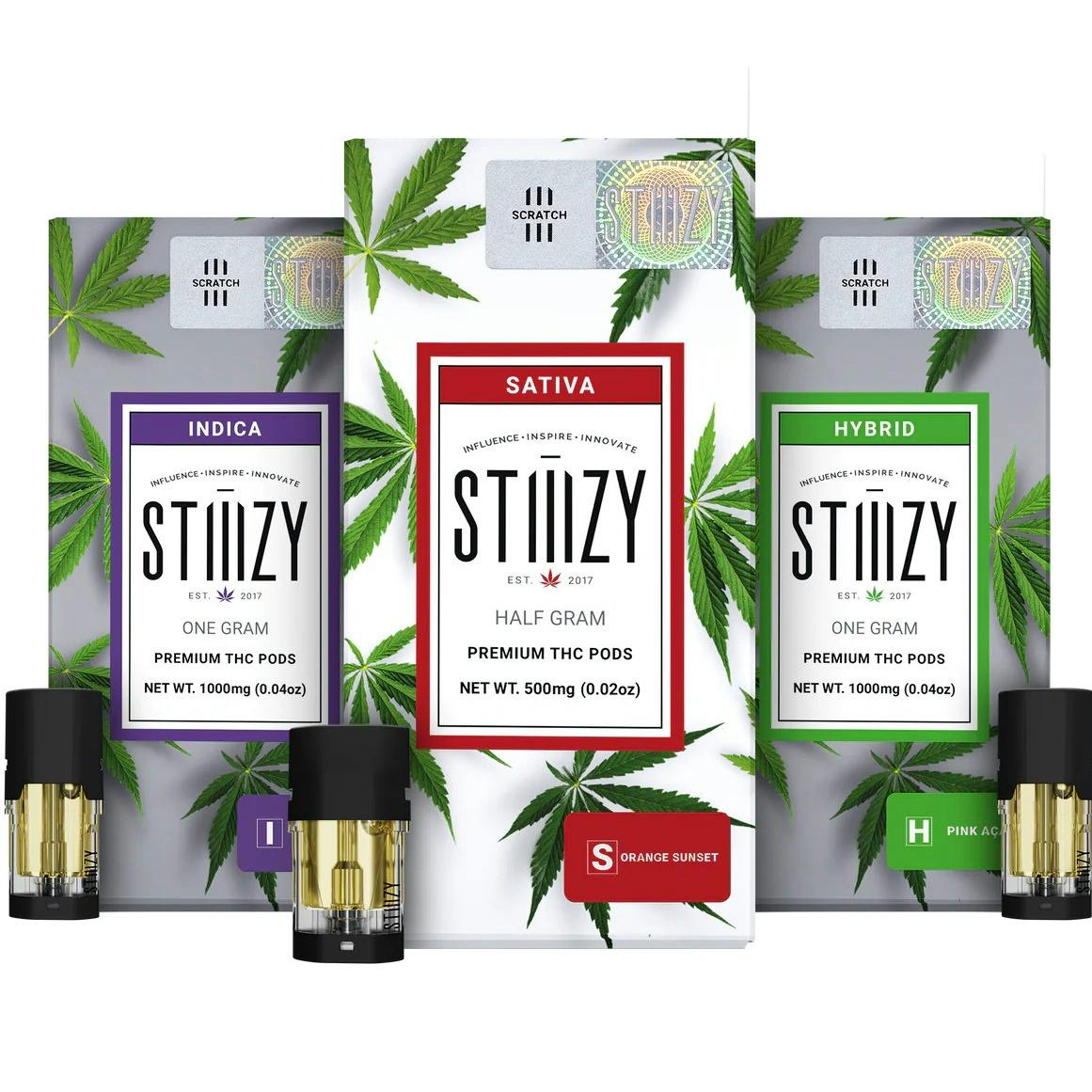 Vape Cartridge - SKYWALKER OG 1G Original THC Pod - STIIIZY