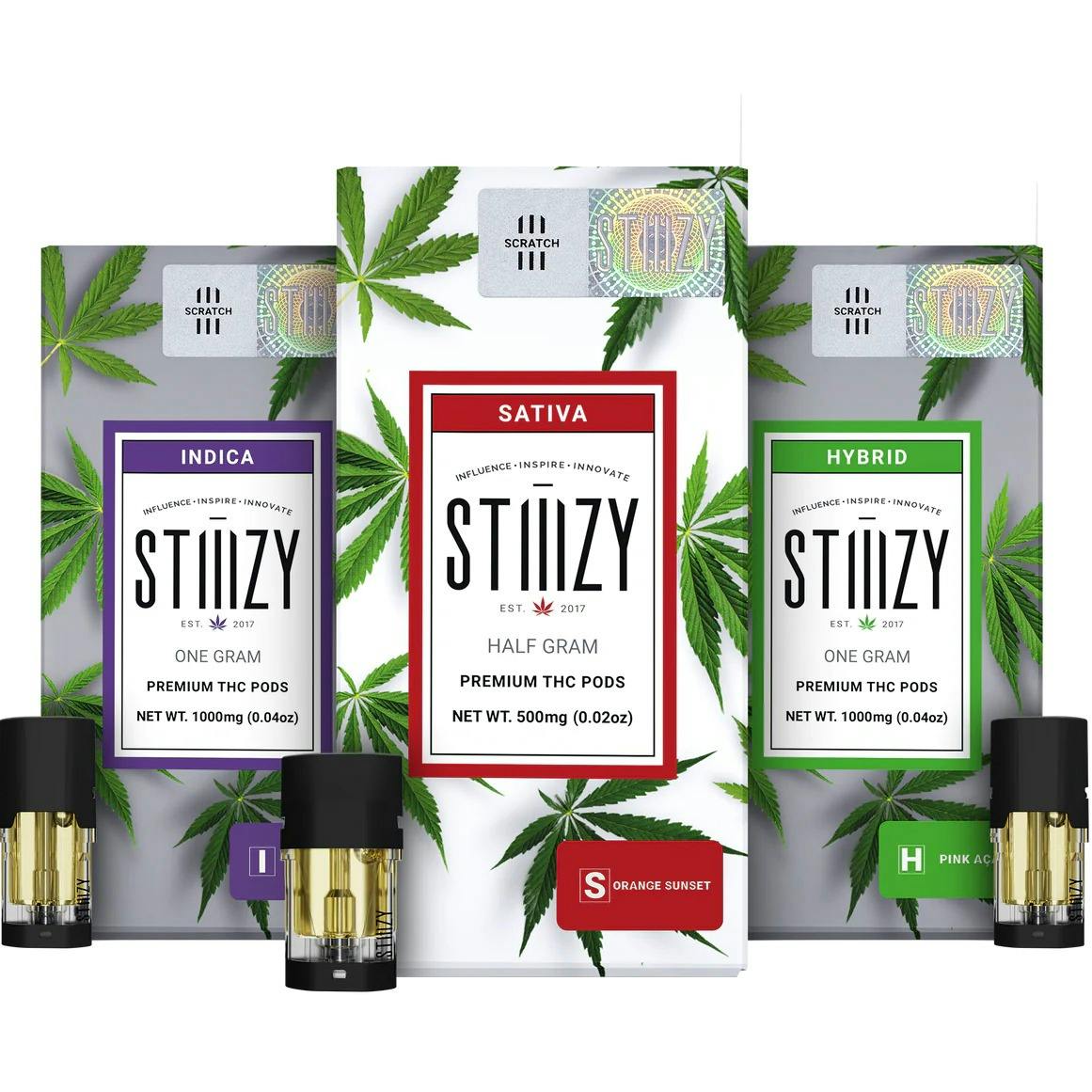 Vape Cartridge - PURPLE PUNCH 1G Original THC Pod - STIIIZY