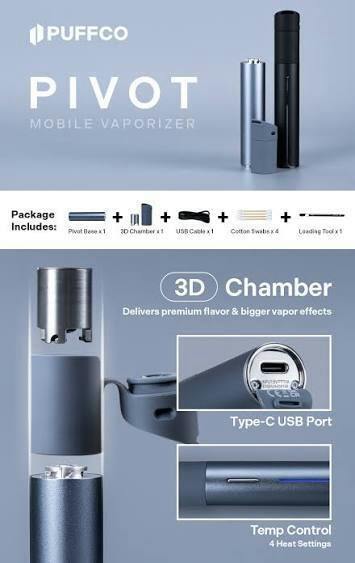 Puffco Pivot | Sapphire