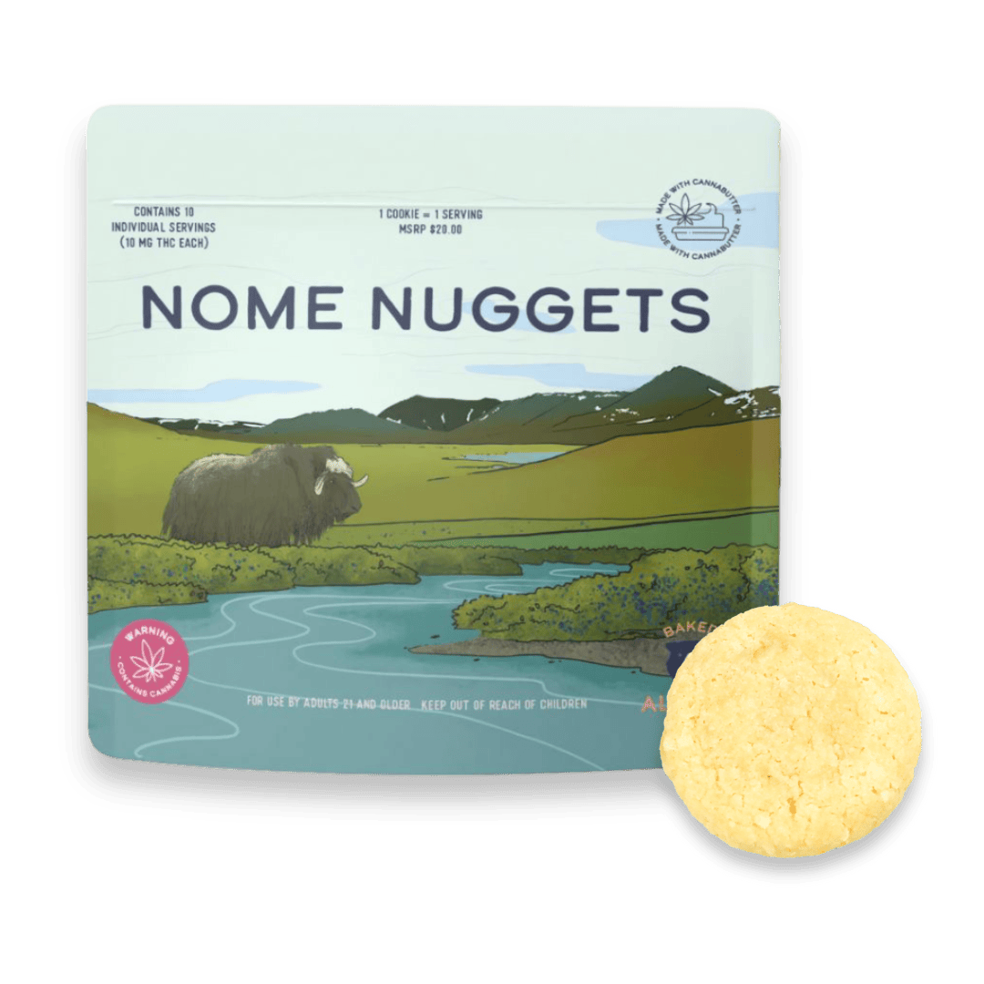 100mg (H) Nome Nuggets | Citrus Cookies by BAKED ALASKA