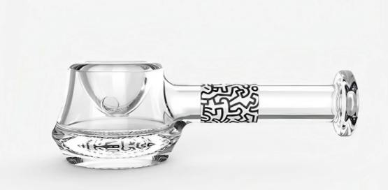 K. Haring Glass Spoon Pipe