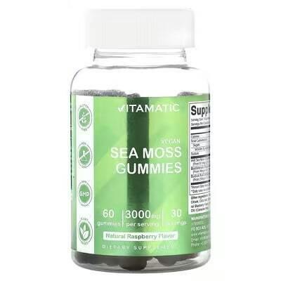 Natural Raspberry 60 Gummies