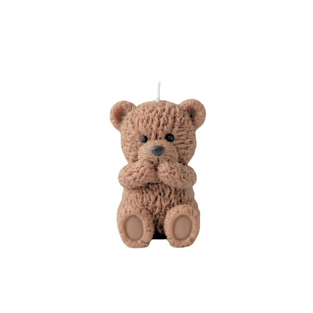 Brown Bear Candle