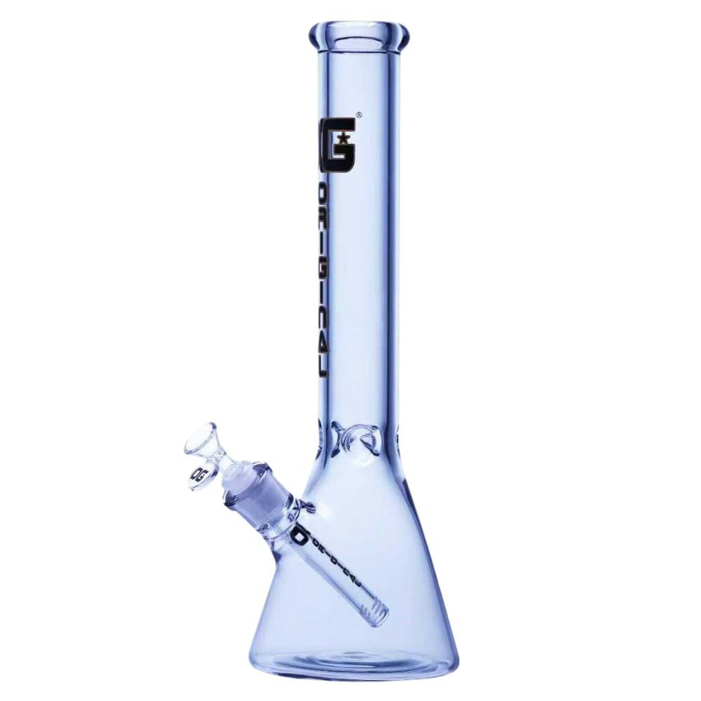 16" 7mm OG Original Vintage Tint Beaker Bong - Grey