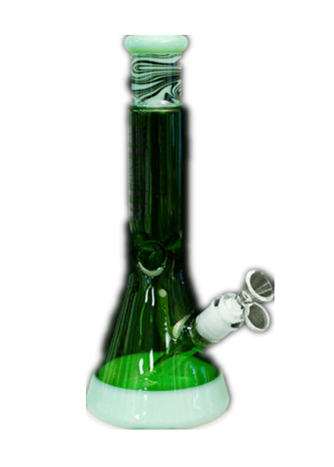 Weneed DM Glass Bong 14'' (Green)