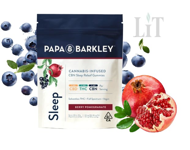 Berry Pomegranate Sleep - 2CBD:4THC:1CBN