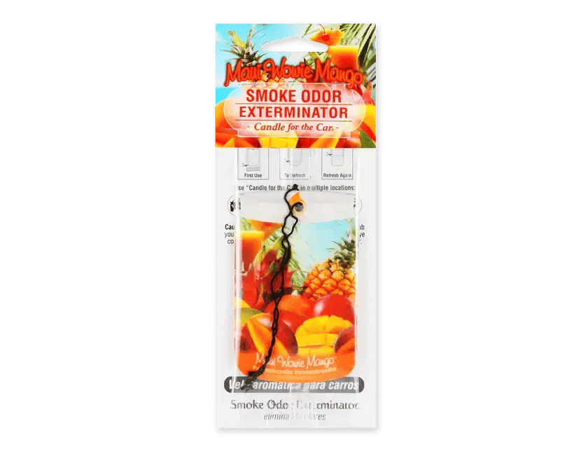 Smoke Odor Car Air Freshener - Maui Wowie Mango