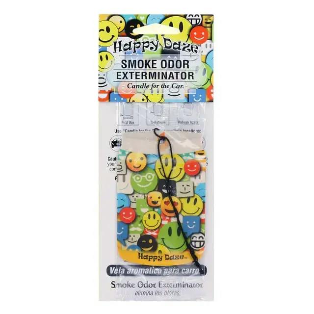Smoke Odor Car Air Freshener - Happy Daze