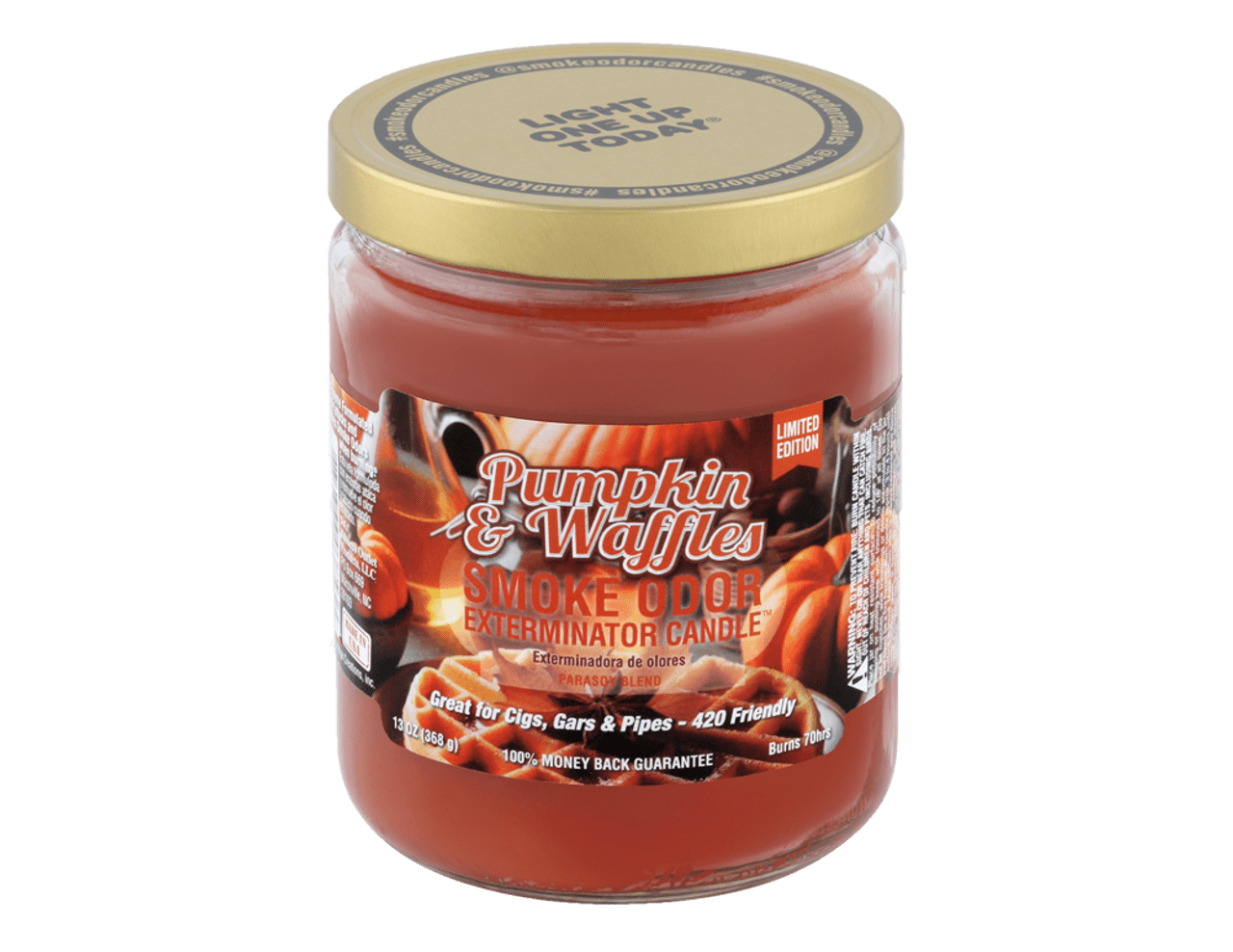 Smoke Odor 13oz Candle - Pumpkin & Waffles