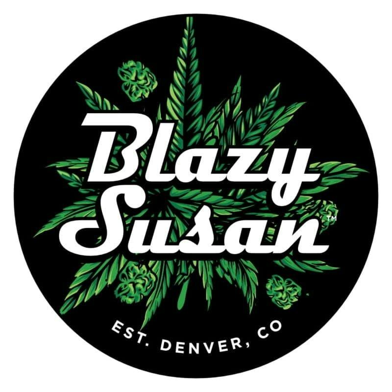 Blazy Susan - Round Silicone Dab Mats - Weed Nug