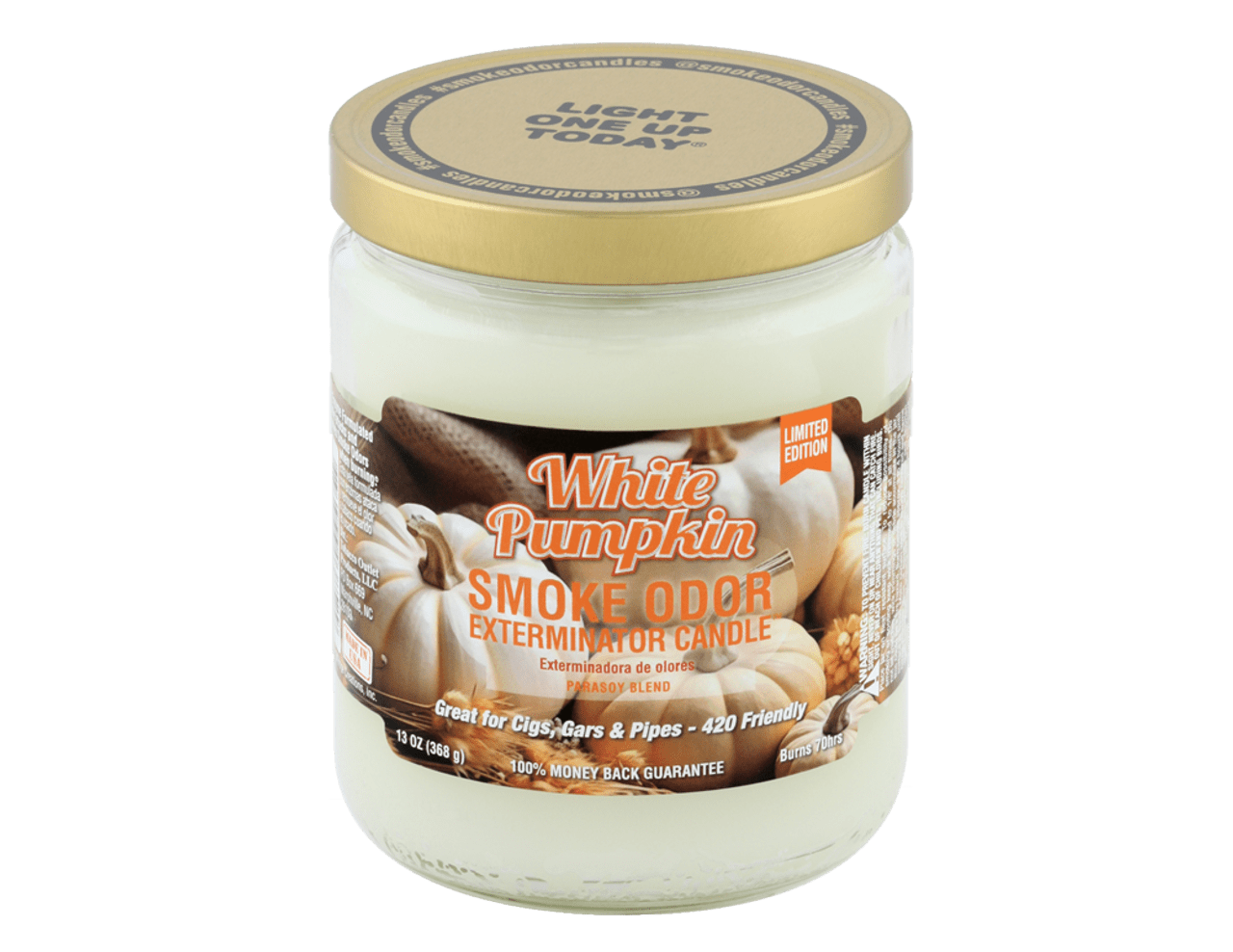 Smoke Odor 13oz Candle - White Pumpkin
